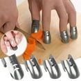 HOOUDO Cutting Finger Protector Clearance Vegetable Cutter Finger Guard