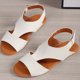thumbnail image 5 of Amzcrzy Zapatos de mujer,Zapatos de mujer,Zapatillas de mujer, Sandalias de verano para mujer, cómodas, planas, informales, de color liso, para playa y arena. Sandalias Mujer Zapatillas De Casa, 5 of 5