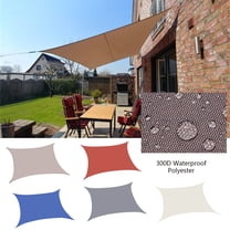 Summer Backyard Patio Clearance! BVXEEP Sun Shade Sail, Sun Shades Outdoor Patio, Sun Shade- Patio Outdoor Rectangle Cover for Garden