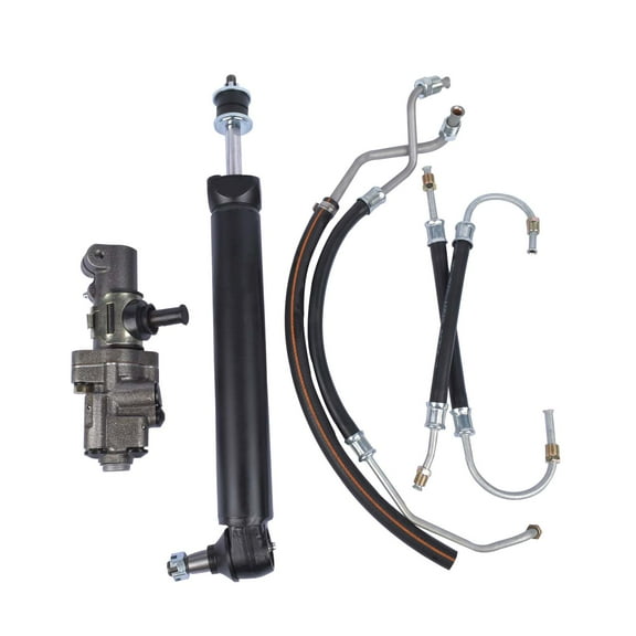NEWZQ Power Steering Valve Cylinder Hose Kit for Chevrolet Corvette Convertible Coupe 1964-1979