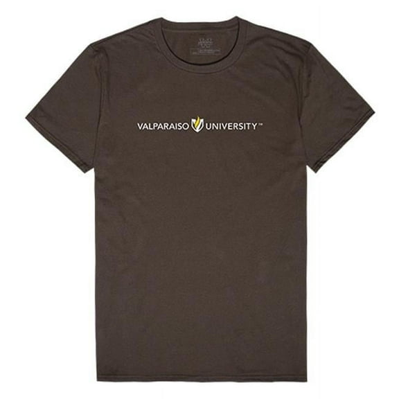 W Republic Apparel 516-154-313-05 Valparaiso University Mens Institutional Tee, Brown - 2X