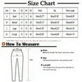 thumbnail image 4 of Jacenvly New Jeans for Women Plus Size Long Pants Loose Solid Expandable Waist Wide Leg Jeans for Women High Waist Stretch Fabric Expandable Waist Pocket Tie Front Sky Blue M, 4 of 10