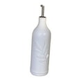 thumbnail image 4 of Olive Oil Dispenser Ceramic Oil Bottle Vinegar Sauce Container Embossed 500ml Home Kitchen Use, 4 of 9