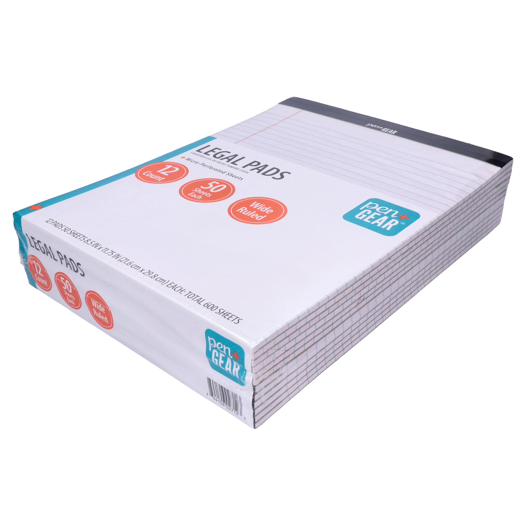 Pen+Gear Wide Ruled Legal Pads, 12 Pack photo 6