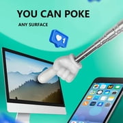 Telescopic Pointer Stick,Retractable Hand Pointer,Presentation Reading Aid,Lightweight Portable Retractable Stretchable Structure,Smooth Pointing Tool for Office Whiteboard Reading,Black