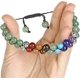 thumbnail image 3 of Pulsera de cuentas de chakras, pulsera de cristal curativa de los 7 chakras, pulsera de cuentas de piedra de yoga, pulsera de meditación, relajación y ansiedad., 3 of 5