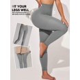 thumbnail image 3 of Women's Basic Mesh Compression Shapewear Leggings, 3 of 10
