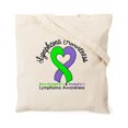 thumbnail image 2 of CafePress - Lymphoma Awareness Tote Bag - Unisex Canvas Tote Bag, Beige, 1-Piece, 2 of 7