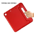 thumbnail image 3 of iPad 9th Generation 10.2-inch Case,with Screen Protector Dteck Shockproof EVA Foam Kids Friendly Handle Kickstand Case for iPad 8th Gen 10.2" Lightweight Protector iPad 7th Gen 2019 Cover,Red, 3 of 5