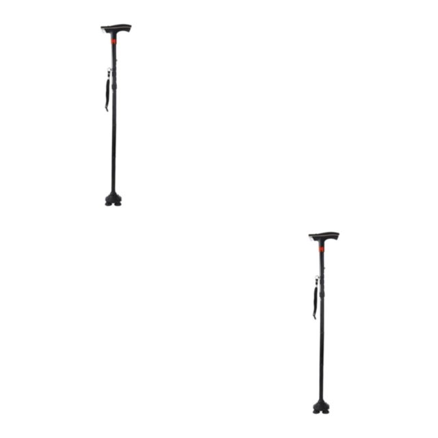 Advancent Adjustable Metal Travel Cane Folding Compact Pole Hike Tipo 1 2Conjunto