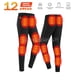 thumbnail image 3 of Conjunto de ropa interior con calefacción eléctrica para invierno, chaqueta de motocicleta, chaqueta autocalentable, pantalones y calzoncillos largos térmicos de polar para hombre, 3 of 5