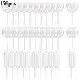 thumbnail image 1 of Transfer Pipette Multipurpose Plastic Pipette Eye Dropper for Cupcakes Chocolate, 1 of 10