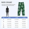 thumbnail image 4 of Sikiie Christmas Pattern At Buffalo Plaid Mens Pajama Pants Sleep & Lounge Pants, PJ Bottoms With elastic waistb and Pockets Small, 4 of 6
