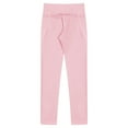 thumbnail image 4 of Nyeemya Yoga Active Leggings for Girls Running Gym Pants Dance Ballet Tight Bottoms Dancewear Pink 150, 4 of 5