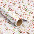 thumbnail image 7 of Papillon Christmas Wrapping Paper Rolls, Papillon Holiday Gift Wrapping Paper Merry Christmas, 7 of 7