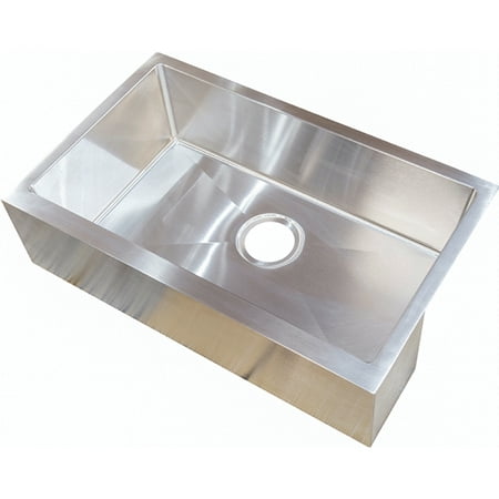 Lippert 389910 Stainless Steel Undermount Single Bowl Rv Farmers Sink