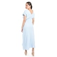 thumbnail image 3 of Maxi vestido de algodon Roman Fashion /Juvenil, 4365 (Azul cielo) azul cielo M, 3 of 5