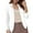 White, variant on Lixiuxyad Women Trendy Jacket Women's Casual Jacket Autumn Winter Fashion Solid Color Pocket Slim Fit Outwear Tops Coat For Daily Wear Black