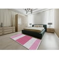 thumbnail image 4 of Ahgly Company Indoor Rectangle Patterned Pink Novelty Area Rugs, 4' x 6', 4 of 6
