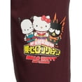 thumbnail image 4 of My Hero Academia and Hello Kitty Men's Graphic Jogger Pants, 4 of 5