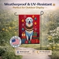thumbnail image 5 of Great Pyrenees Holiday Christmas Garden Flag 11.25 in x 15.5 in, 5 of 7