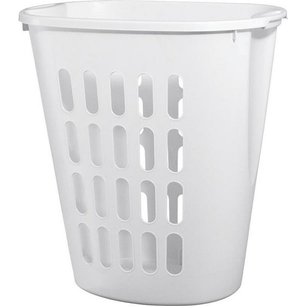 Sterilite 12568006 Oval Laundry Hamper, 2.3 Bushel, 21 in H x 143/8 in