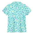 thumbnail image 3 of FYDUU Boys Polo Shirt Short Sleeve Golf Shirts Activewear Colorful Printed Lightweight Casual Collared Polo Shirts Back To School Clothes 11-12 Years, 3 of 3