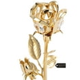 thumbnail image 4 of Everlasting 7.5" 24K Gold Plated Long Stem Rose Flower with Premium Crystals, Gift for Christmas, New Year, Valentines Day, Anniversary, Birthday and More for Girlfriend, Mom, Wife, 4 of 7
