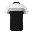 thumbnail image 3 of Hat and Beyond Men's Polo Stripe Designer Short Sleeve Tee Shirt, 3 of 4