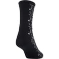 thumbnail image 4 of Gold Toe Women's Designer Collection Midi Socks, 3 Pairs, Black, Grey, Black, Shoe Size: 6-9, 4 of 4