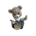 thumbnail image 1 of Figurine d'Ours en Tambour, 1 of 1