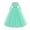 Green, variant on Gubotare Flower Girl Dress Girl's Short Sleeve Button Up Pleated Waist Loose Casual Linen Midi Dress with Pockets,Purple 13-14 Years