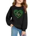 thumbnail image 3 of Rbaofujie T-Shirts de Pâques pour Filles, 2025 T-Shirts de Mode pour Femmes Décontractés à Col Rond à Manches Longues Amples Mignons T-Shirt Haut pour Dames, 3 of 3