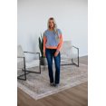 thumbnail image 5 of Casa Colorblock Sweater - Dusty Blue, 5 of 8