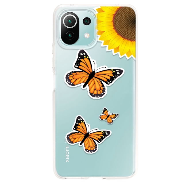 Funda Antigolpes para Xiaomi Mi 11 Lite Mariposas Monarca InstaCase
