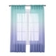 thumbnail image 4 of ux Linen Ombre Sheer Cortinas Voile Semi Sheer Cortinas para Dormitorio Sala de estar Juego de, 4 of 8