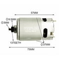 thumbnail image 3 of 14.4V 13 Teeth Motor for Bosch GSR GSR14.4-2-Li PSR14.4 Li-2 Durable Drill Motor Spare Parts Metal Power Tools Spare Parts Cisea Accessories, 3 of 5