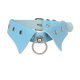 thumbnail image 1 of Collar de cuero gótico punk shaofei Halloween Anillo redondo Colgante en forma de O Azul, 1 of 5