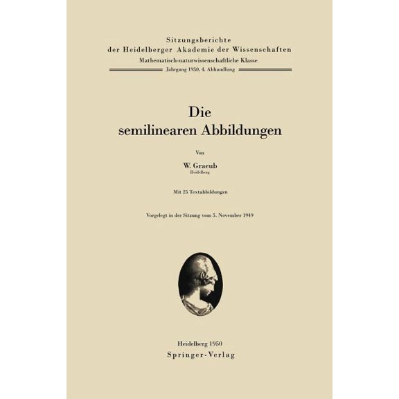 Die Semilinearen Abbildungen, (Paperback)