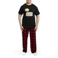 thumbnail image 5 of CafePress - Kawaii Tofu Asking People To L Men's Dark Pajamas - Men's Dark Loose Fit Cotton Pajama Set, 5 of 7