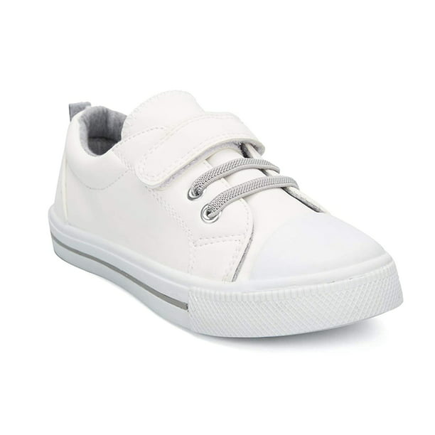 K KomForme Kid Canvas Shoes Casual White Sneaker Size 5 Toddler Girl ...