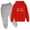 02-Red, variant on Atogsazn Children's Fall Winter Cloths Set Kids Oversized Long Sleeve Pullover Hooded Sweatshirt andp Sweatpants Outfit Clothes 03-Black 4-5 Years