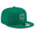 thumbnail image 3 of Men's New Era Kelly Green Chicago Cubs St. Patrick's Day 59FIFTY Fitted Hat, 3 of 6
