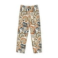 thumbnail image 4 of Balery Floral Paisley print Men's Pajama Pants,Ultra Lightweight Pjs,Lounge Pant-XX-Large, 4 of 9