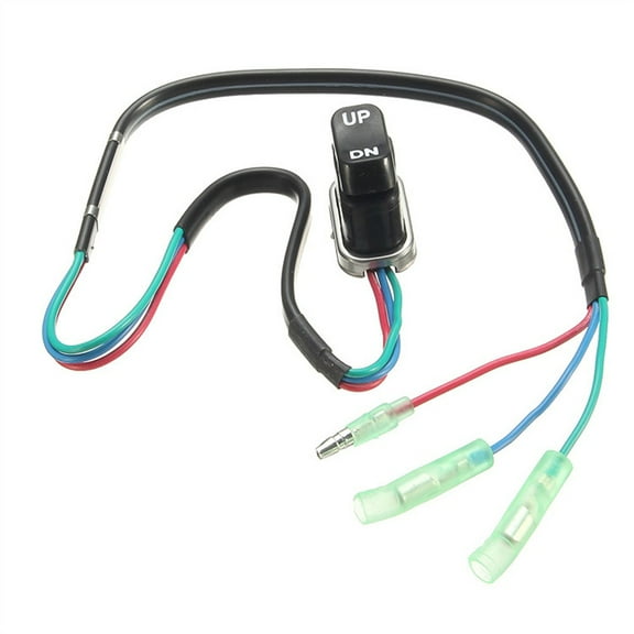 Brand New High Quality Power Trim Tilt Switch Accessories 703-82563-02-00 Black for Johnson Evinrude Outboard Plastic
