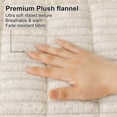 thumbnail image 4 of decorUhome Couch Covers for 3 Cushion Couch Sofa, Non Slip Fuzzy Couch Covers for Pets, Washable Slipcover for Dogs(White, 27.6" x 82.7"), 4 of 10