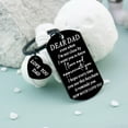 thumbnail image 3 of Father's Day Gifts for Dads from Daughters and Sons Father's Day Gifts for Dads from Daughters and Sons Best Dad Ever Christmas Gifts Father's Day Keychains Gifts for Dads Keychains, 3 of 6