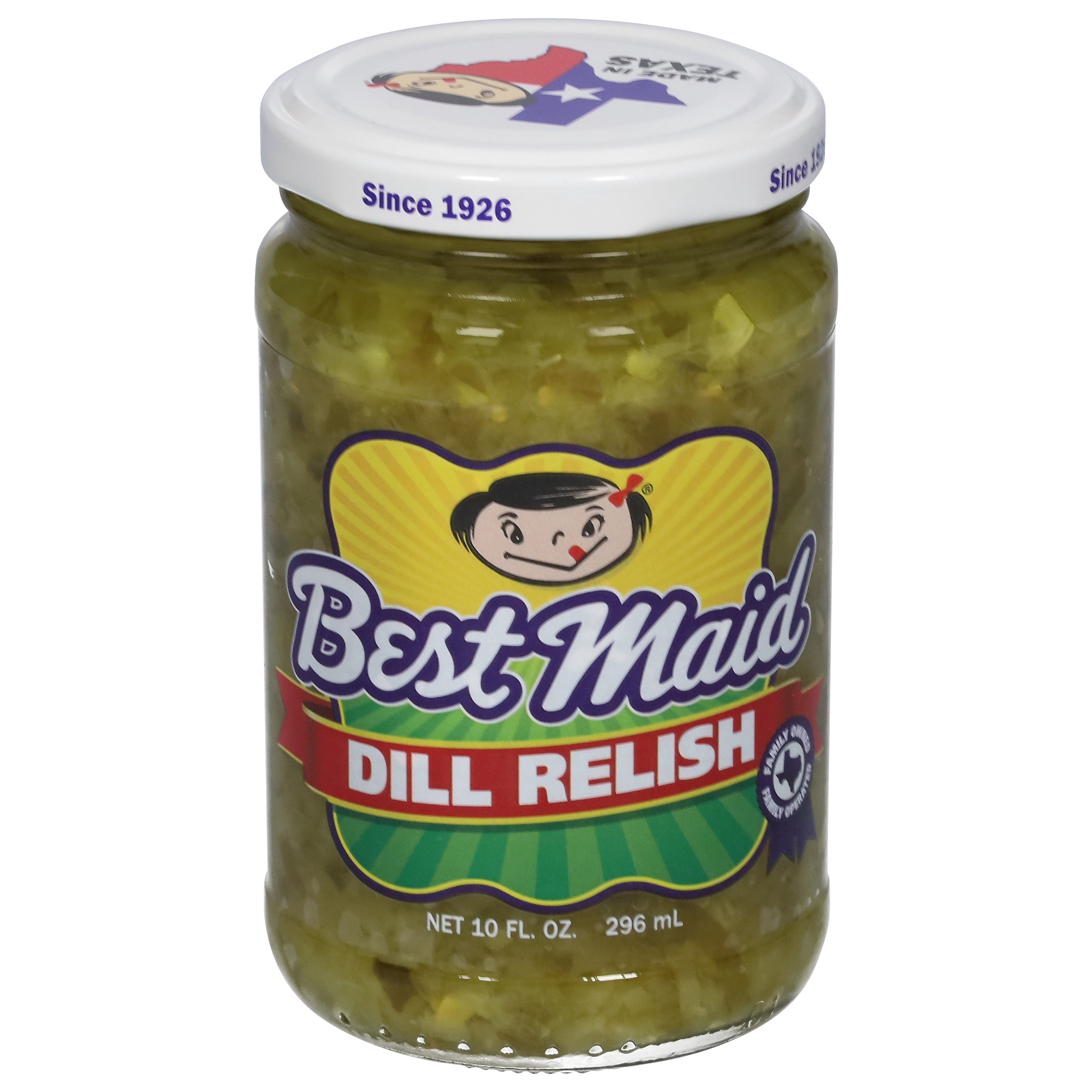 (4 pack) Best Maid Dill Relish 10oz