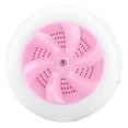 thumbnail image 4 of Mini Lavadora Ultrasónica Portable Lavadora Lavadora Lavadora Herramienta de Limpieza Limpiador Ligera Compacto USB Alimentado Para Niños Acampado ABS Material Pink Blue 13 CM, 4 of 7