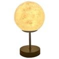 thumbnail image 1 of Luz de Noche de Luna, lámpara pequeña y moderna para dormitorio, luz de escritorio LED recargable por USB redonda, 1 of 8